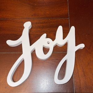 JOY wall decor